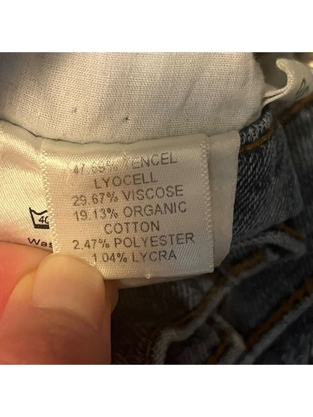 Reformation Cropped Flood Jeans Distressed Raw Hem in Olympic Wash Sz 30 - Picture 16 of 16